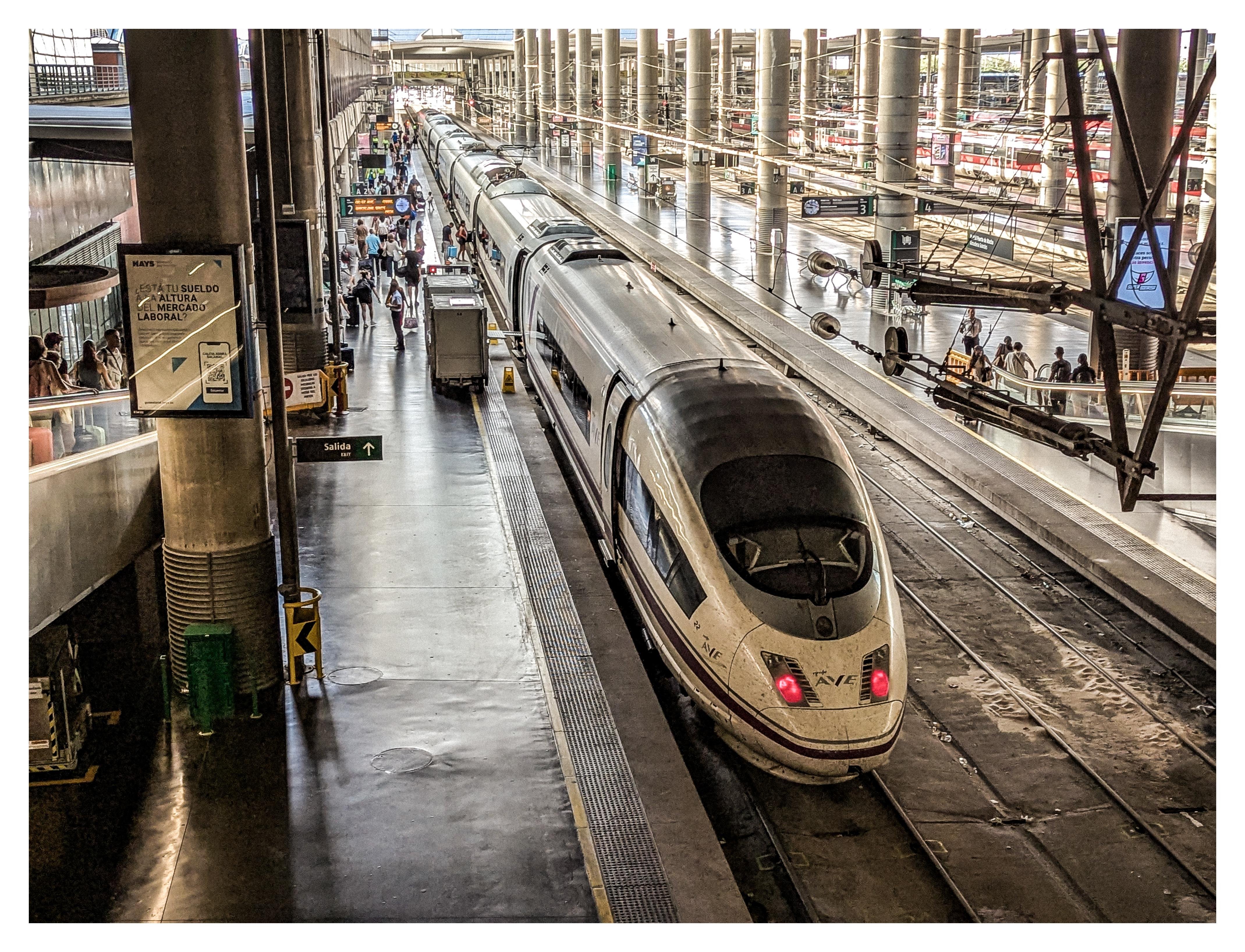 Siemens Velaro E at Madrid-Atocha station